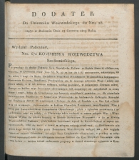 dziennik urzedowy woj.sandomierskiego 1819-23-dod-00001